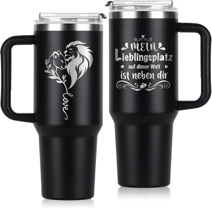 Thermobecher 40 oz Geschenk für Freund Partner Jahrestag
