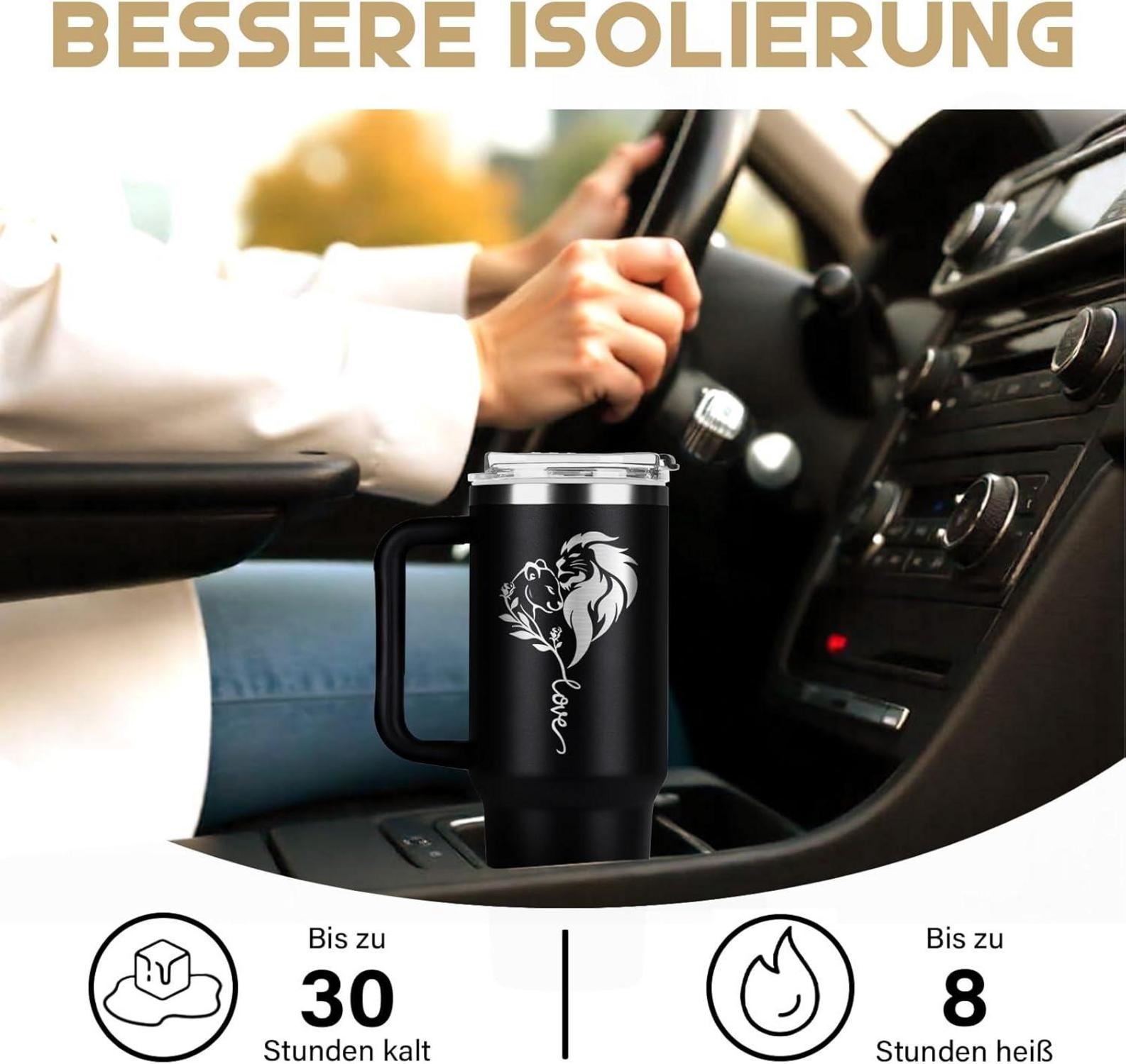 Thermobecher 40 oz Geschenk für Freund Jahrestag Partner