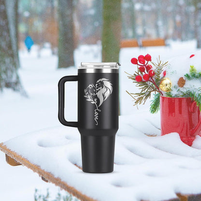 Geschenk für Freund Jahrestag Partner Pärchen Thermobecher 40 oz