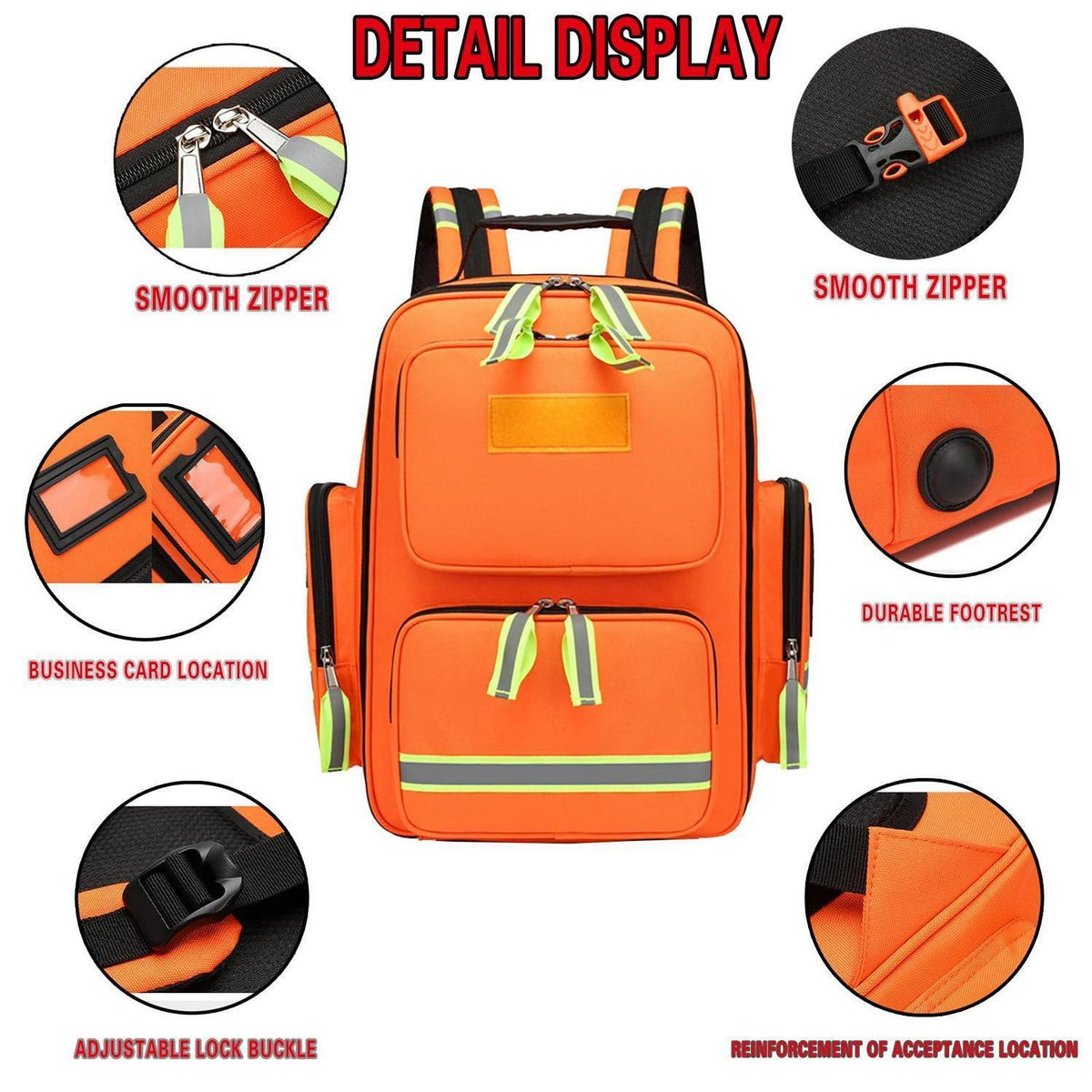 Notfall-Trauma-Rucksack – Erste-Hilfe-Tasche für Outdoor & Alltag