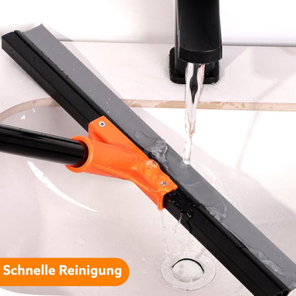 Bodenabzieher 43cm Silikon Langstiel 154cm Wasserabzieher Fenster Fliesen Marmor