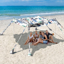 Rhino Valley Strandmuschel UPF50+ Sonnenschutz 8 Sandschaufeln 4