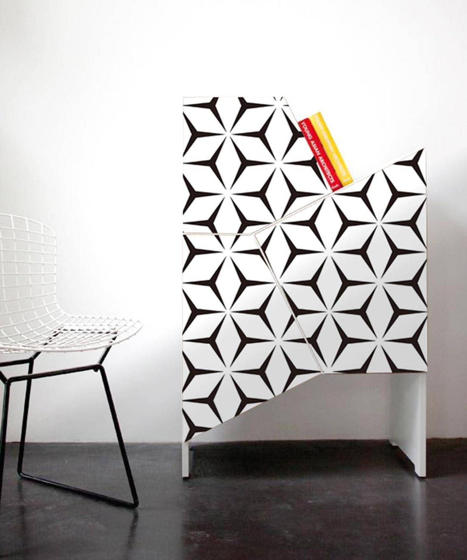 Selbstklebende Tapete Vinyl Moderne Geometrie wasserfest 0.4m x 3m