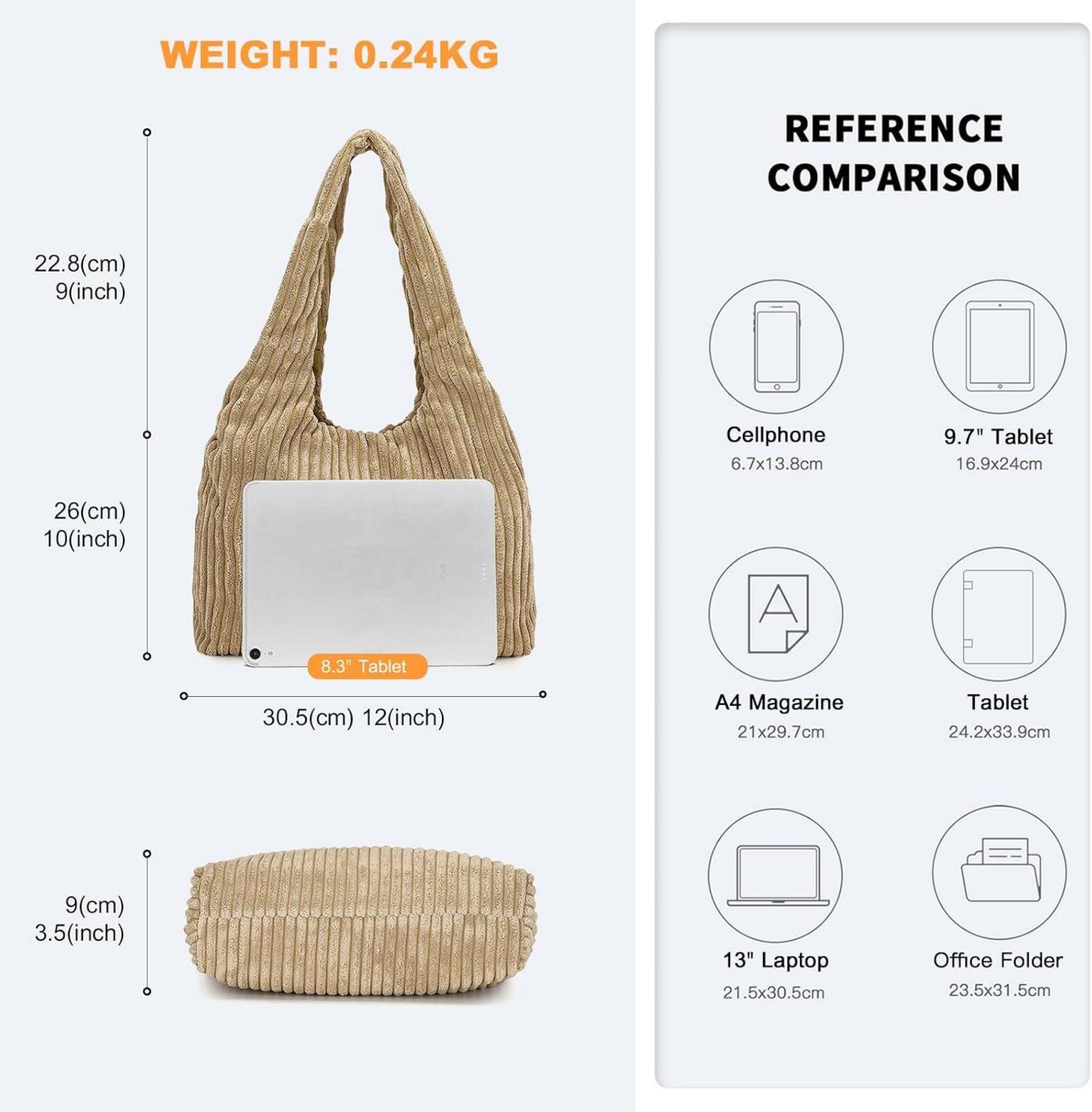 Damen Handtasche Groß Shopper Schultertasche Casual - Weiches Material - Vielseitig einsetzbar - Inkl. Geschenk - Miss Lulu