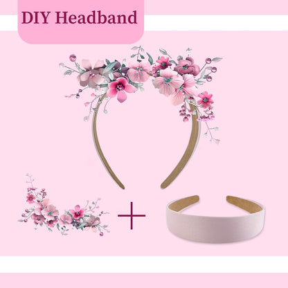 8er Set Damen Haarreifen breit Headband DIY Haarschmuck 6 Farben
