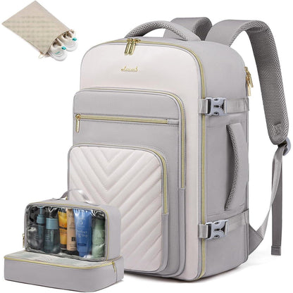 Damen Reiserucksack Handgepäck 40L wasserdicht Laptop
