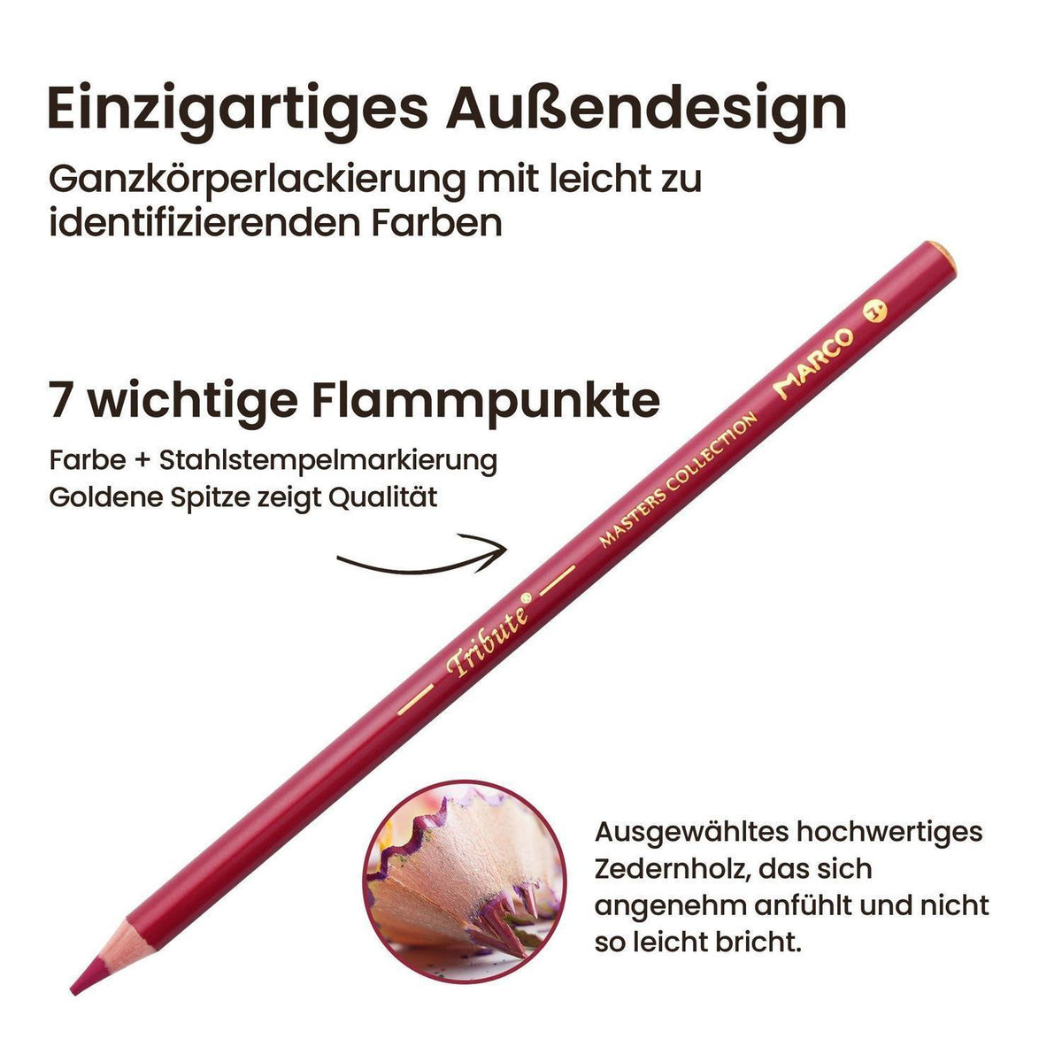 160-farbiges Buntstiftset für Künstler & Ausmalen
