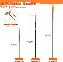 Fensterputzer mit Schwamm und Rakel, 138 cm