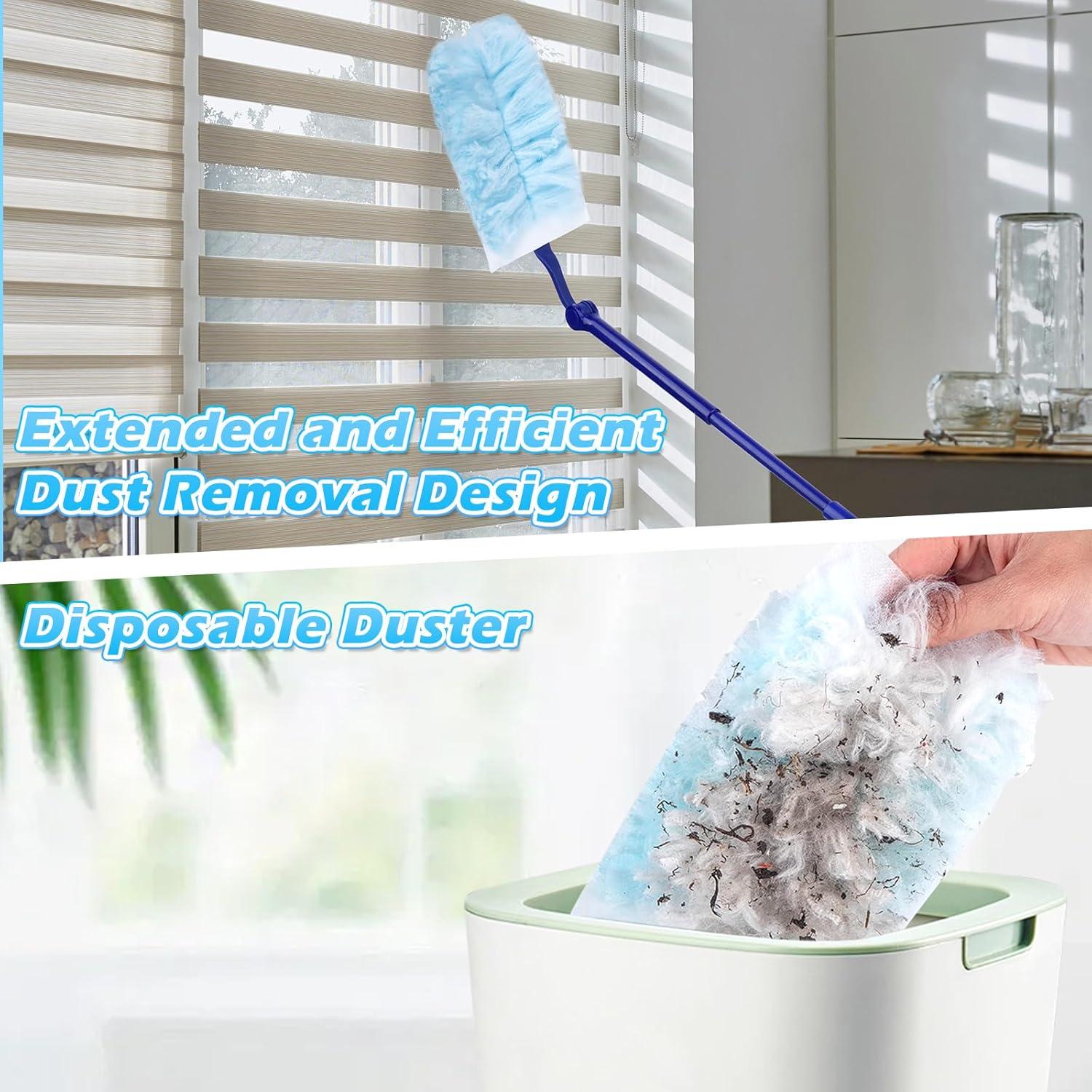 25er Staubmagnet Nachfüllpack Set Swiffer Staubmagnet Tücher Handgriff