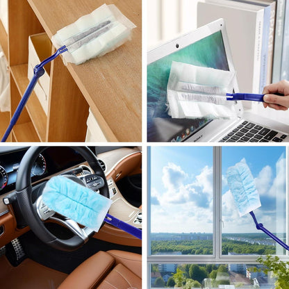 25er Set Staubmagnet Nachfüllpack für Swiffer Staubmagnet und Teleskopstange
