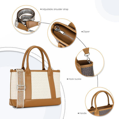 Henkeltasche Mittelgroß Tote Bag Umhängetasche Shopper Handtasche