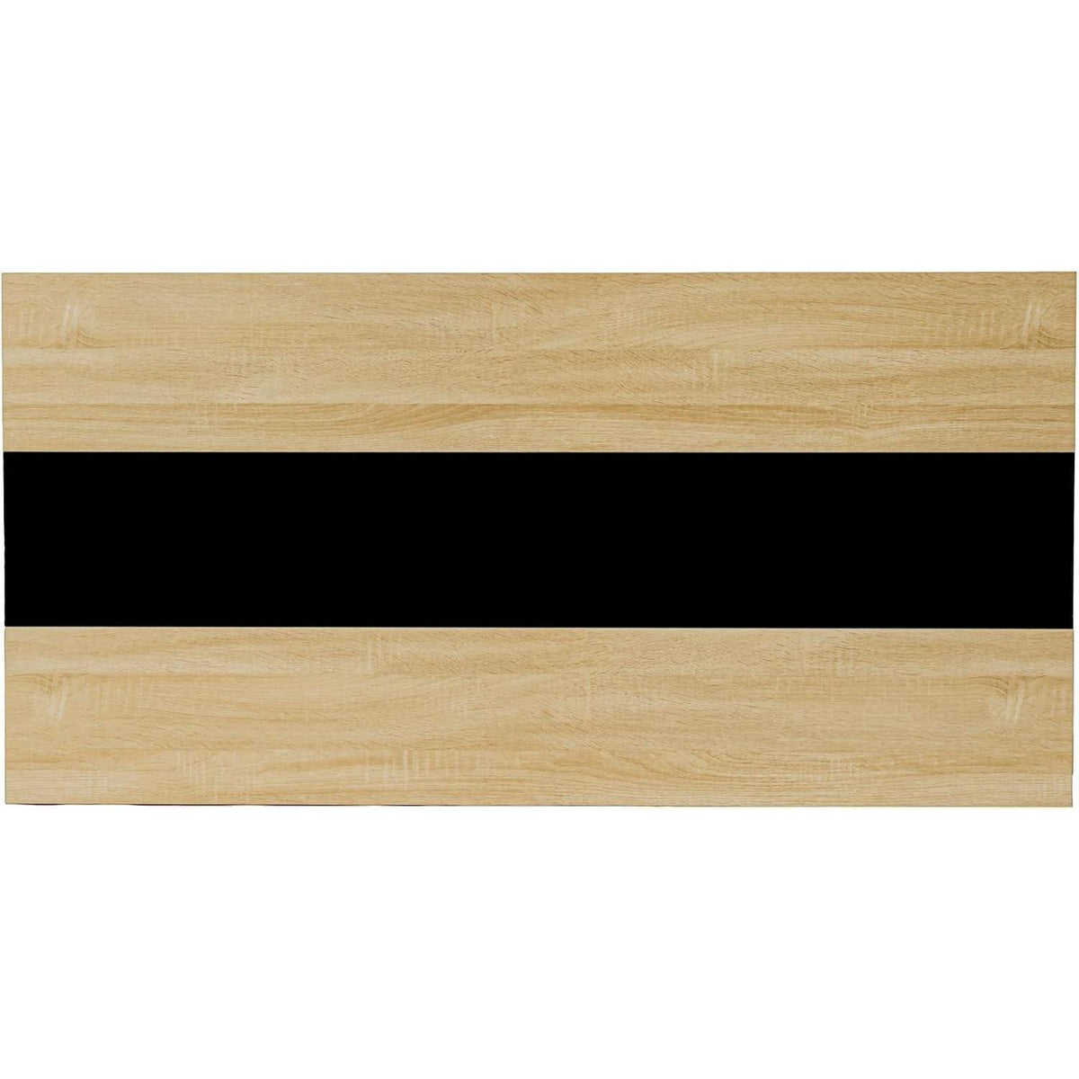 Esszimmergruppe Eiche-Schwarz 140cm mit 4 Stühlen