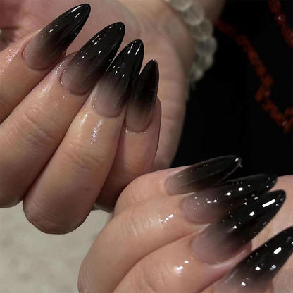 Press On Nails Set Kurze Nägel Aufkleben Soft Gel Fake Nägel Halloween