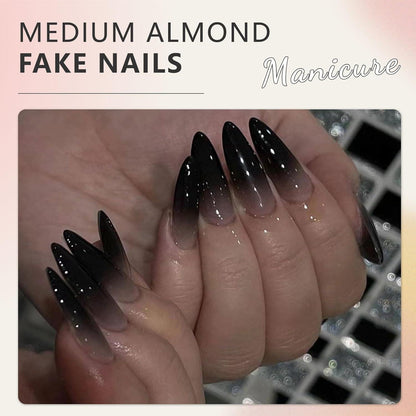 Kurze Press On Nails Set Soft Gel Fake Nägel Halloween