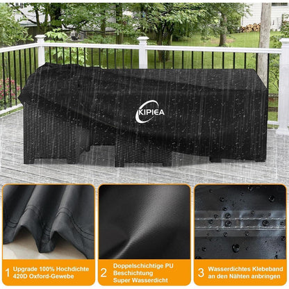 Gartenmöbel Abdeckung Winterfest 320x211x71cm