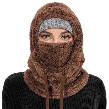 Sturmhaube Winter Mütze Fleece Warm Herren Damen Multifunktion