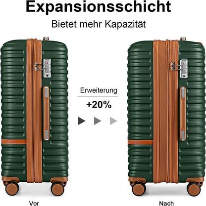 Joyway Kofferset 6tlg Hartschale Reisekoffer Beautycase