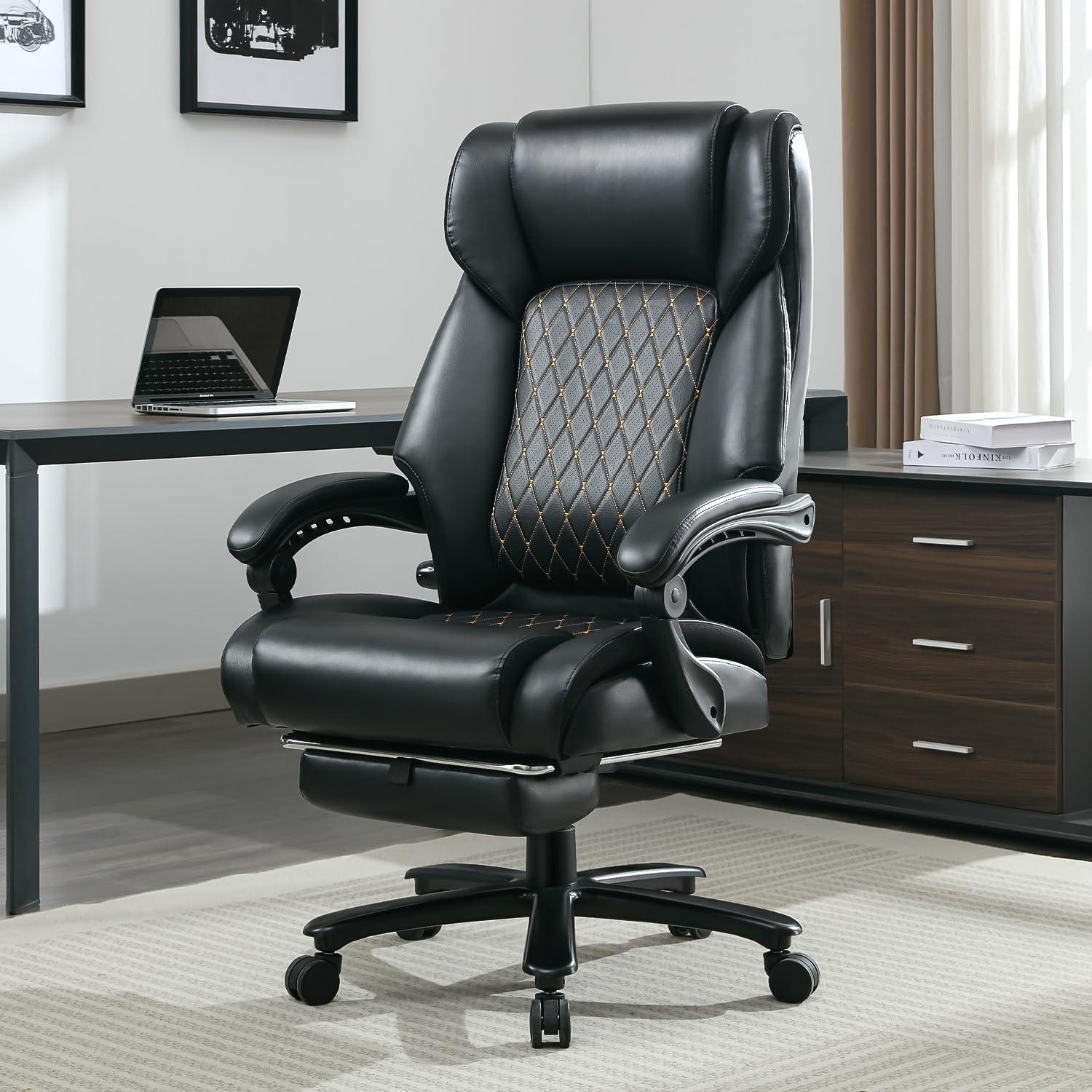 Ergonomischer Bürostuhl 200KG Lendenwirbelstütze hohe