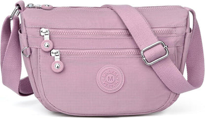 Umhängetasche Damen Wasserdicht Nylon Crossbody Bag Leichte