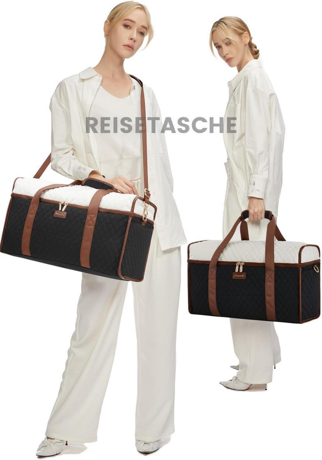 LOVEVOOK Damen Reisetasche Handgepäck Weekender wasserdicht