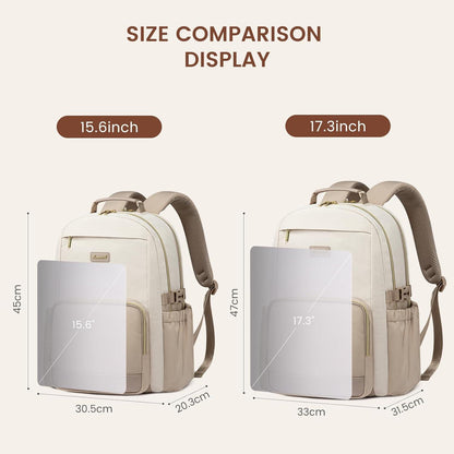 Rucksack Damen 15,6 Zoll Laptop Schulrucksack Reise Uni Daypack