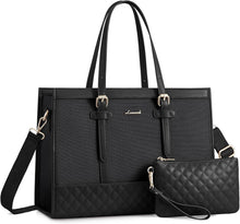Große Laptoptasche für Damen mit Laptop- und iPad-Schutzfächern