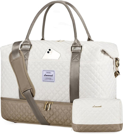 Vielseitige Reisetasche Weekender mit Schuhfach & Packing Cubes