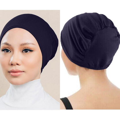 Chemo Mütze Baumwolle Bambus für Haarausfall, weich & atmungsaktiv
