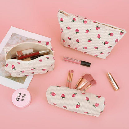 3-teiliges Kosmetiktaschen-Set für Mädchen Damen Kinder Beauty Bag Kulturbeutel Makeup Tasche