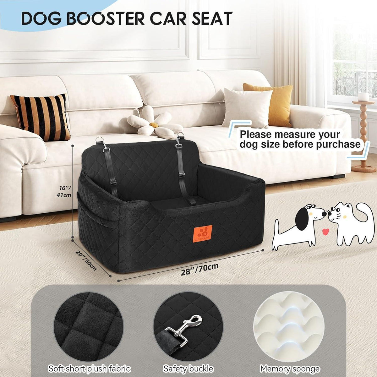 Hunde Autositz – Komfortabler & Sicherer Autositz für Hunde