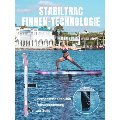 Aufblasbares SUP Board 305cm mit Kajaksitz und Zubehör