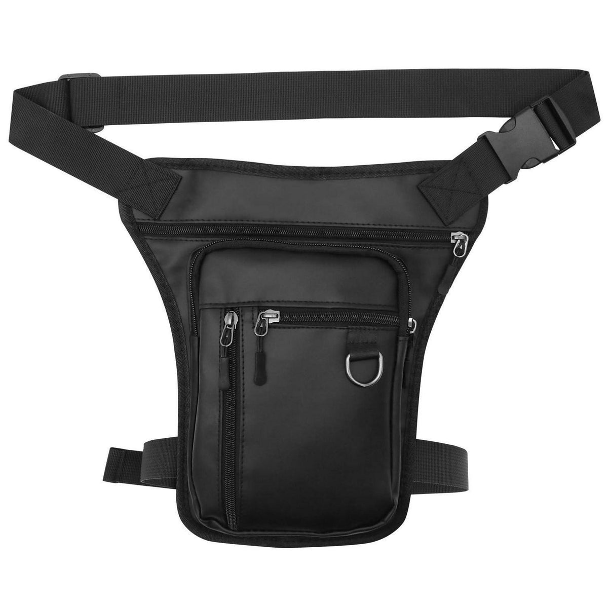 Oberschenkeltasche Hüfttasche wasserdicht Outdoor Schwarz