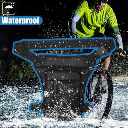 Oberschenkeltasche Hüfttasche wasserdicht Outdoor Schwarz