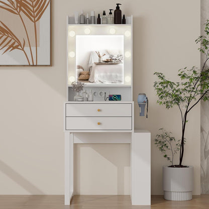 Schminktisch mit LED-Beleuchtung und