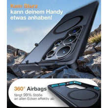 TORRAS Samsung Galaxy S25 Ultra Hülle MagSafe Stoßfest Schwarz