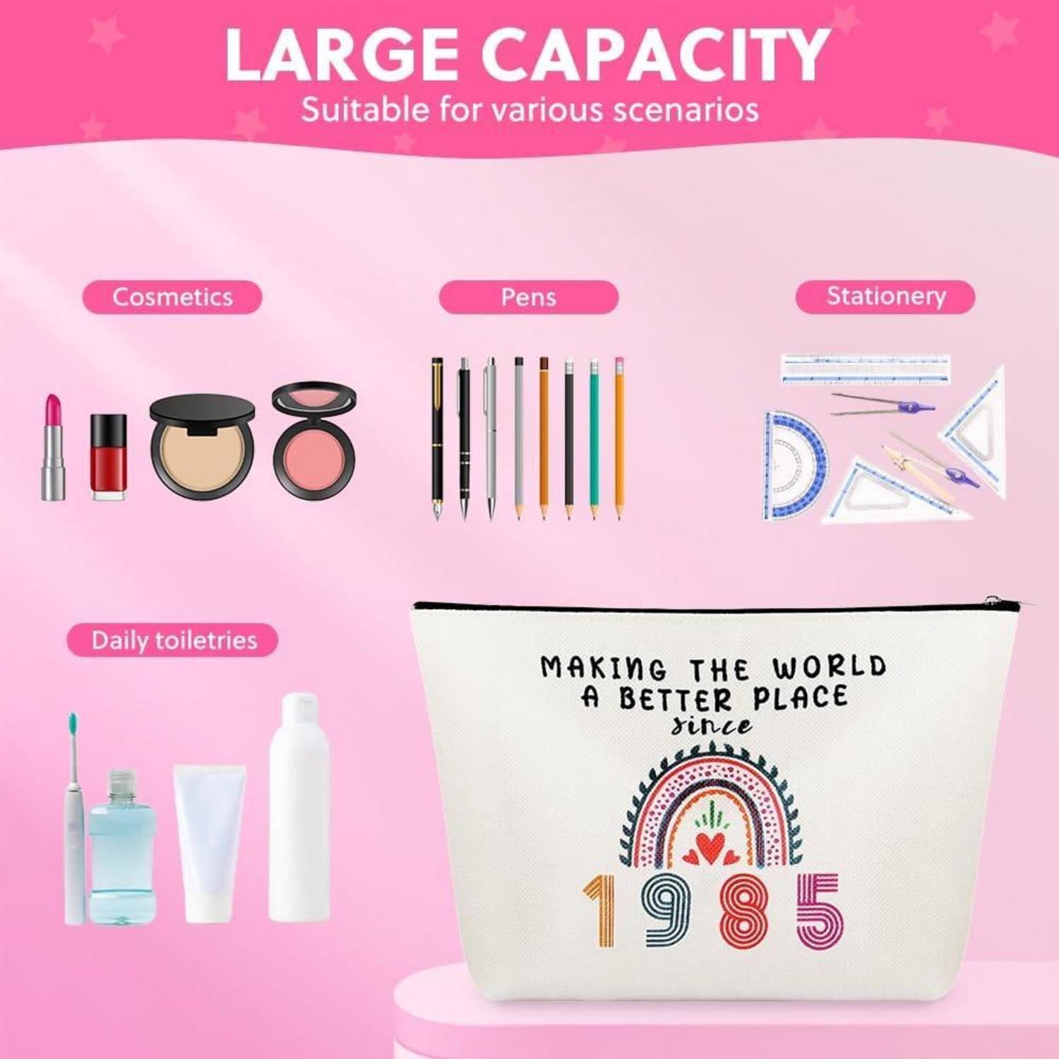 Kosmetiktasche Damen 30. Geburtstag Make-Up-Tasche Schminktasche - Geschenke Frauen Mütter Freundinnen Brautjungfern