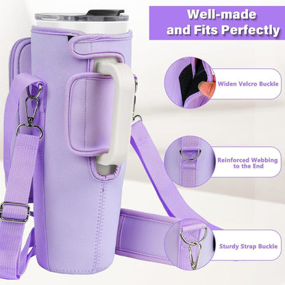 Trinkflaschen Tasche für 40oz Stanley Becher mit Handyfach