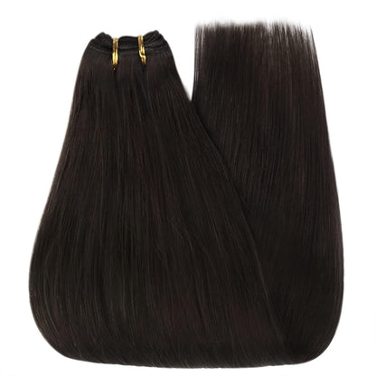 Echthaar Tressen Blond 55cm – Volumenspendende Haarverlängerung