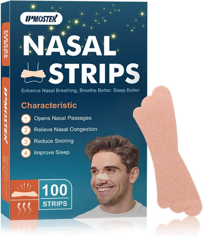 100er Nasenpflaster Schnarchen Nasenstrips Besser Atmen Nose Strips