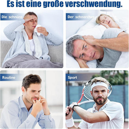 100 Stück Nasenpflaster Schnarchen Nasenstrips Atmen Sport Schlaf L
