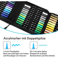 Acryl Marker Set 48 Farben – Dual Tip für Kunst & DIY