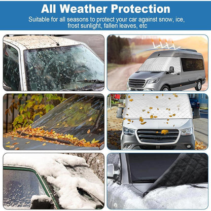 Frontscheibenabdeckung Ford Transit Custom 2012-2022