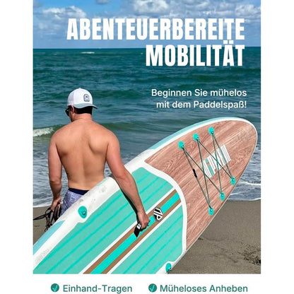 Aufblasbares Stand Up Paddle Board für 2 Personen mit Sitz