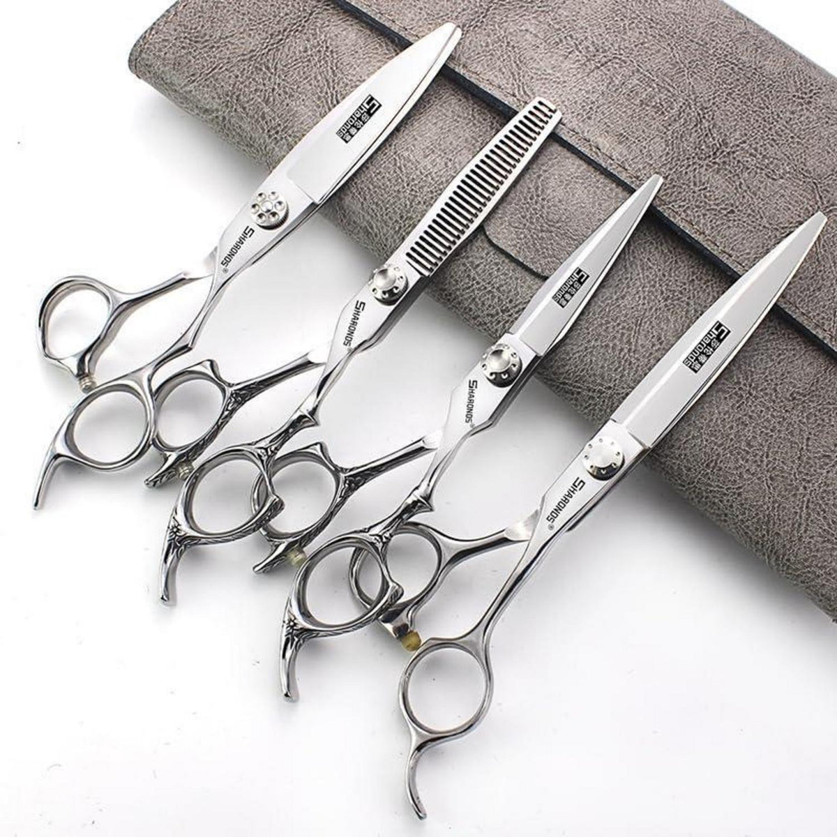 Professionelle Friseurschere 6/7 Zoll – Haarschneider Set