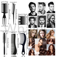 WhaleO 7 Stück Kamm Set Männer Frauen Locken Haarbürste
