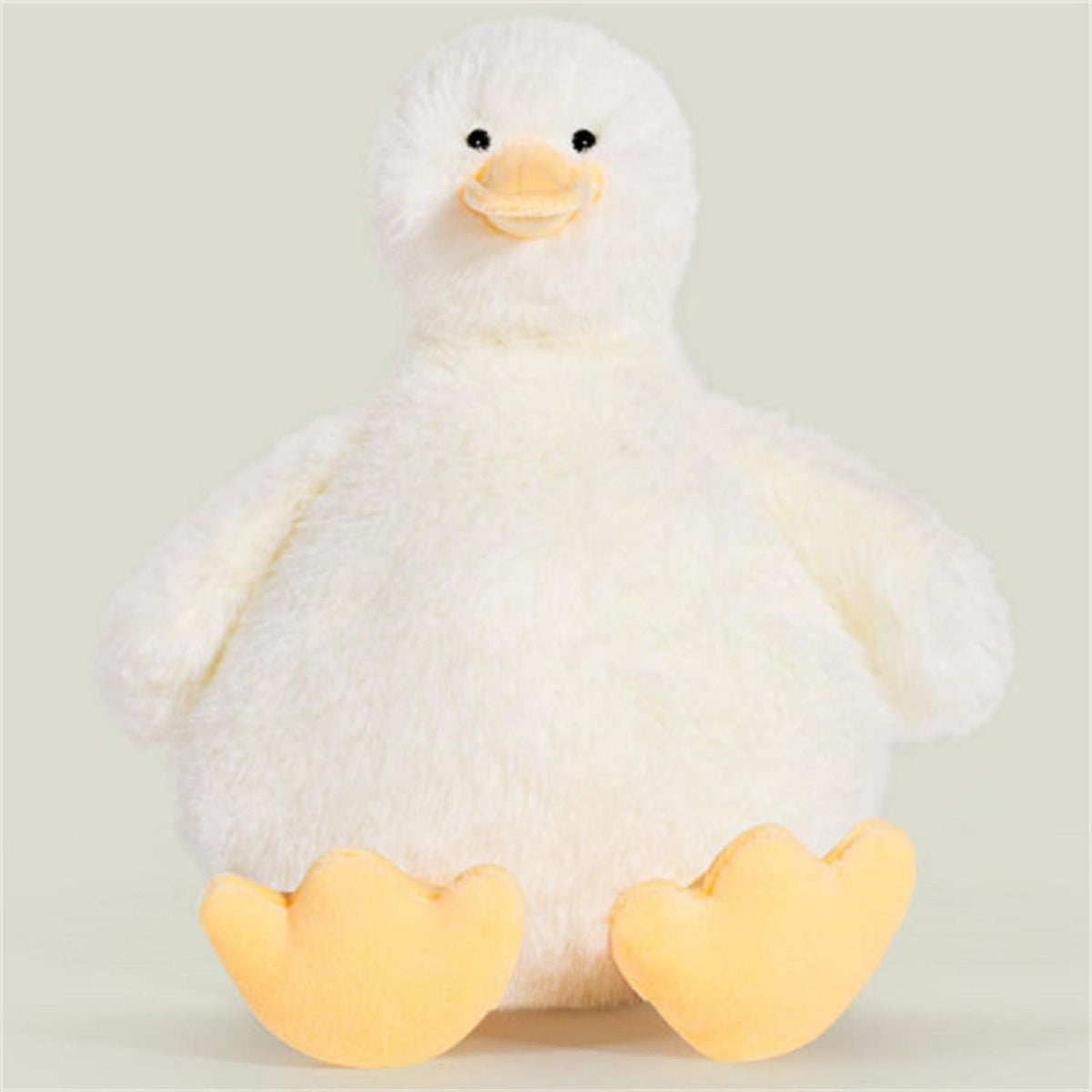 Große Gänse Plüschtier - Kuscheliges Stofftier 30cm Weiß