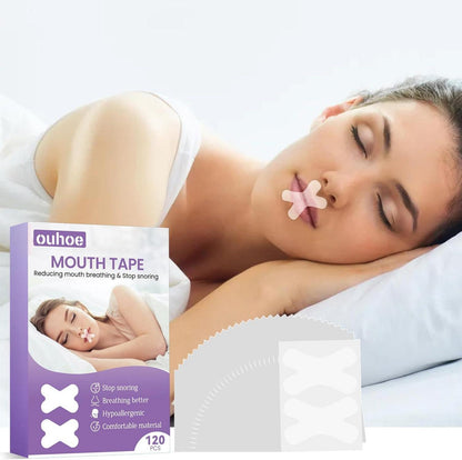 Mundpflaster 120 stück Anti-Schnarch Schlafpflaster, Nasal