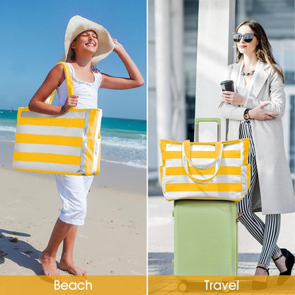 Strandtasche XXL Damen Tote Bag wasserfeste Shopper