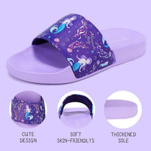 Kinder Badeschuhe Lila Meerjungfrau rutschfest Gr. 26/27