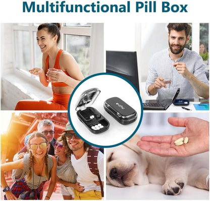 Pillenteiler für kleine und große Tabletten Vitamin Medizin TableView Mit